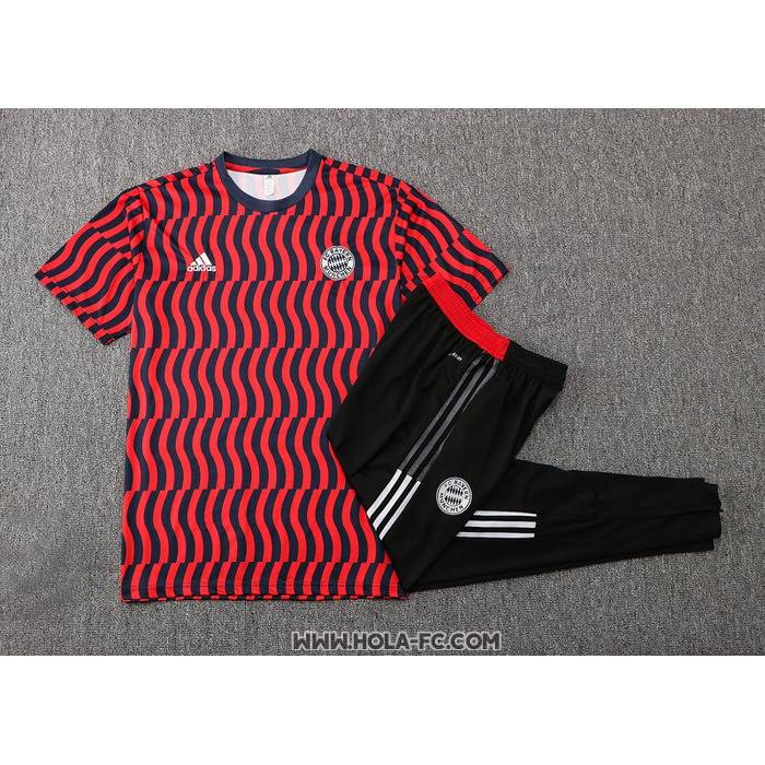 Chandal del Bayern Munich 2022 Manga Corta Rojo